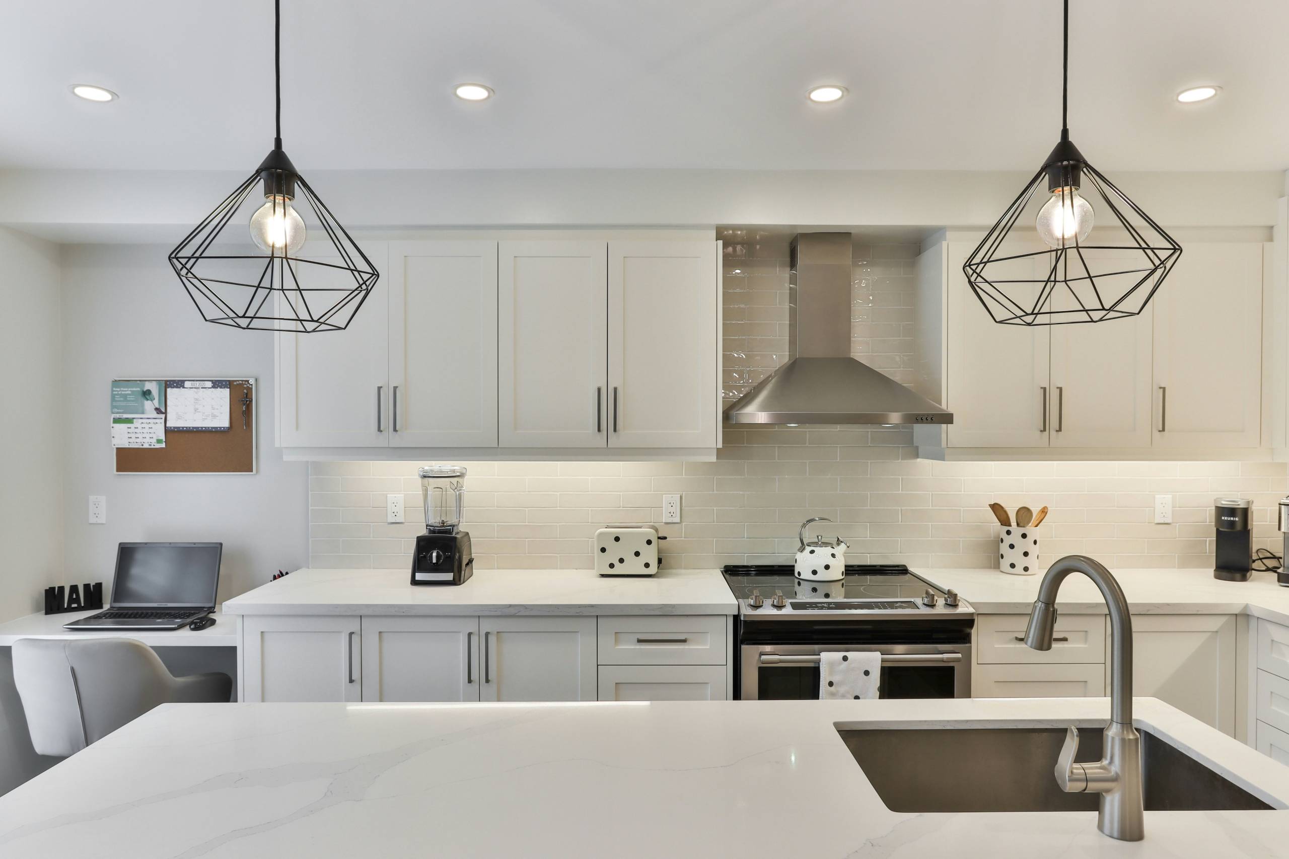 Small kitchen with new cabinets in Ft. Myers, FL